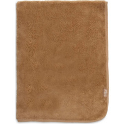Jollein Basic Κουβέρτα Κούνιας Γούνινη 100x150 Καφέ