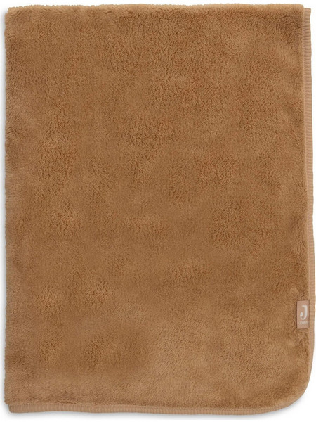 Jollein Basic Κουβέρτα Κούνιας Γούνινη 100x150 Καφέ