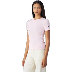 Champion Γυναικείο Αθλητικό T-Shirt Ροζ 389312969