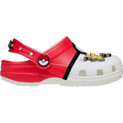 Crocs Παιδικά Παπούτσια Θαλάσσης για Αγόρι Ανατομικά Κόκκινα Λευκά 213597-90H