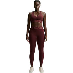 Nike Pro Sculpt Αθλητικό Μπουστάκι με Μέτρια Στήριξη & Αφαιρούμενη Ενίσχυση Σοκολατί IB9896-658