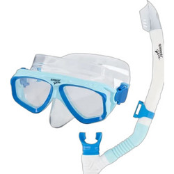 Speedo Adventure Μάσκα Θαλάσσης με Αναπνευστήρα Γαλάζια