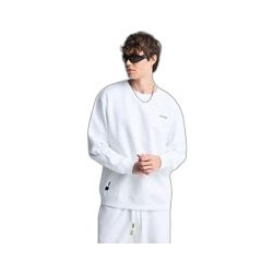 Funky Buddha Ανδρικό Φούτερ Λευκό GRW014-902-06