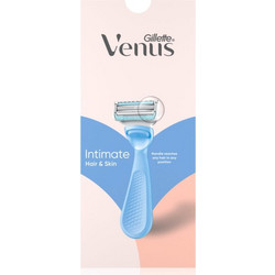 Gillette Venus Intimate Γυναικείο Ξυραφάκι με Ανταλλακτικές Κεφαλές με 2 Λεπίδες & Λιπαντική Ταινία 2τμχ