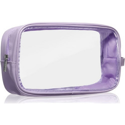 Notino Travel Collection Γυναικείο Νεσεσέρ 26x8.5x14cm Διαφανές Λιλά