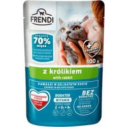 Pet Republic Frendi Chunks with Rabbit in Gravy 24x100gr