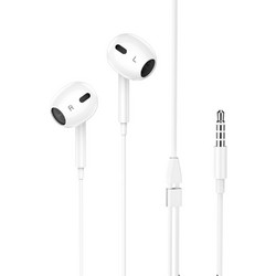 Hoco M101 Max Handsfree Earbud 3.5mm White