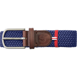 La Boucle Paris Ανδρική Ζώνη Πλεκτή Navy Μπλε B10-100160