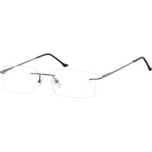 Sunoptic 986A Ανδρικός Σκελετός Γυαλιών Οράσεως Μεταλλικός Ασημί