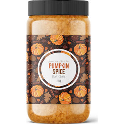JK Star Nails Pumpkin Spice Άλατα Μπάνιου Κρύσταλλοι 1kg