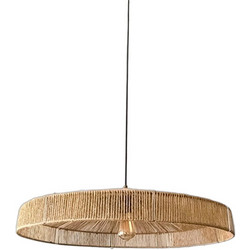 Stewe Home Boho Κρεμαστό Φωτιστικό Μπεζ 35x74cm