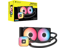 Corsair Nautilus II 240 RS Black Υδρόψυξη CPU 120mm ARGB για Socket AM4 / 1700 / AM5 / 1851