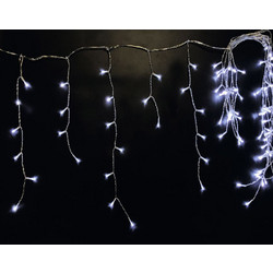 Lumen 100 Χριστουγεννιάτικα Λαμπάκια LED σε Βροχή Εξωτερικού Χώρου Ψυχρά Λευκά 3m 30-001109