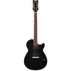 Gretsch Streamliner Jet Club Ηλεκτρική Κιθάρα Single Cut με Μαγνήτες HH & Ταστιέρα Indian Laurel Jet Black