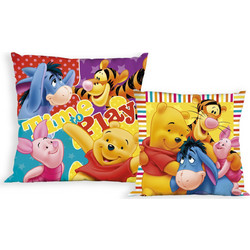 Dimcol Disney Winnie 134 Παιδικό Διακοσμητικό Μαξιλάρι Microfiber Πολύχρωμο 40x40cm