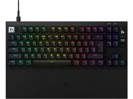 Logitech G Pro X2 Rapid Μηχανικό Gaming Πληκτρολόγιο TenKeyLess με Gateron KS-20 POM Magnetic Analog Διακόπτες RGB Black