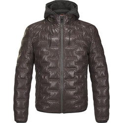 Milestone Ανδρικό Μπουφάν Χειμωνιάτικο Puffer Μαύρο 631019-21575-28