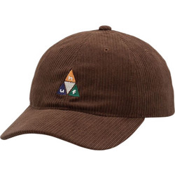 Huf Καπέλο Jockey Κοτλέ Καφέ FW26-27
