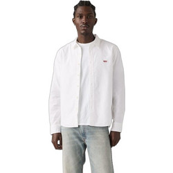 Levi's Ανδρικό Πουκάμισο Βαμβακερό Μακρυμάνικο Κανονική Γραμμή Overshirt Λευκό 0086A-0000