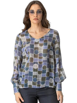 Chrisper Γυναικείο Χειμερινό Top Μπλε 66504-22