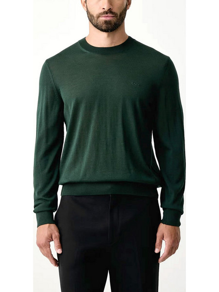 Hugo Boss Ανδρική Πλεκτή Μπλούζα Χακί 50570645-350