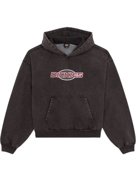 Dickies Somerton Ανδρικό Φούτερ με Κουκούλα Μαύρο DK0A8E4ZBLK1