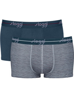 Sloggi Ανδρικά Μποξεράκια Σετ 2Pack 10206968-M007