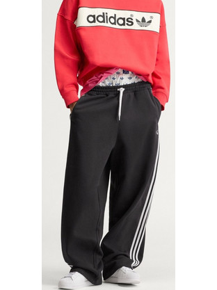 Adidas adiSignature Ανδρικό Παντελόνι Φόρμας Fleece Μαύρο KY4247
