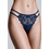 Milena By Paris Γυναικείο Sexy String με Δαντέλα Navy Μπλε 6990