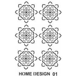 Artebella Στένσιλ Σχέδια Home Design 35x50cm HDS-01