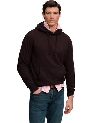 Superdry Ανδρικό Αθλητικό Φούτερ με Κουκούλα Καφέ M2014702A-M8F
