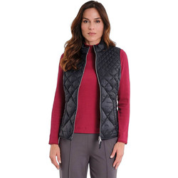 Gerry Weber Αμάνικο Γυναικείο Μπουφάν Καπιτονέ Μαύρο N74770120038