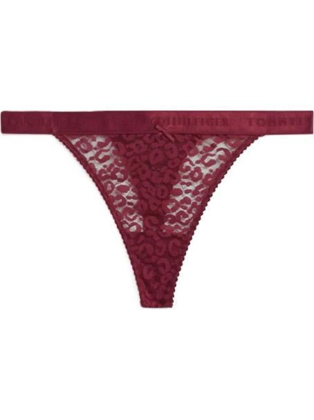 Tommy Hilfiger Γυναικείο String Μπορντό UW0UW06348