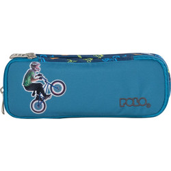 Polo Bike Κασετίνα με 2 Θήκες Μπλε 937218-0500