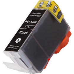 Μελάνι CANON Συμβατό PGI-5 BK Σελίδες:460 Black για 4500, 3300, 600, 800, 810, 510, 5200, 4200, 4300, 500, 5200R, 5300, 6600D, 6700D, 530, 600R, iX4000, iX5000