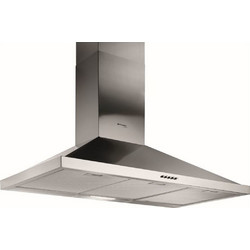 Pyramis Ecoline 065030901 Απορροφητήρας Καμινάδα-Τζάκι 90cm Inox