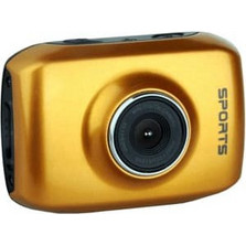 Reekin SC-001O Action Camera Υποβρύχια Κίτρινη