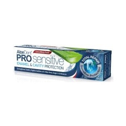 Optima AloeDent Pro Sensitive Enamel & Cavity Protection Οδοντόκρεμα για Προστασία Ούλων & Ευαίσθητα Δόντια 75ml