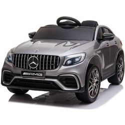 Moni Mercedes AMG GLC 63S Ηλεκτροκίνητο Παιδικό Αυτοκίνητο Μονοθέσιο με Τηλεχειριστήριο 12V Ασημί