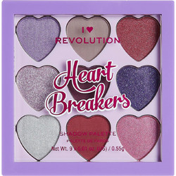 Makeup Revolution I Heart Heartbreakers Mystical Παλέτα Σκιών 5gr