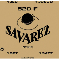 Savarez 520F Red Σετ 6 Χορδές Κλασικής Κιθάρας Nylon Hard Tension