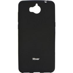Roar Colorful Jelly Case Huawei Y6 2017 - Black