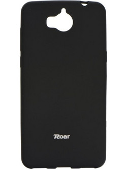 Roar Colorful Jelly Case Huawei Y6 2017 - Black