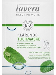 Lavera Young Faces Mint Κρεμώδης Μάσκα Προσώπου με Άργιλο 10ml