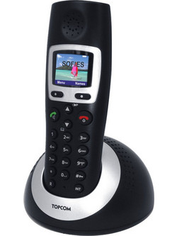 Topcom Orbit Ασύρματο Τηλέφωνο Μαύρο