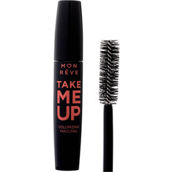 Mon Reve Take Me Up 01 Black Mascara για Όγκο & Μήκος 12ml