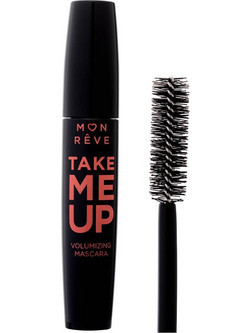 Mon Reve Take Me Up 01 Black Mascara για Όγκο & Μήκος 12ml