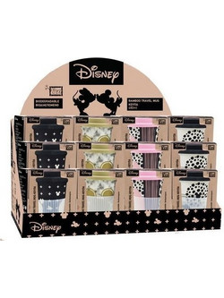 Κούπα Από Μπαμπού 480ml Mickey-Minnie - 4 Σχέδια (562567)