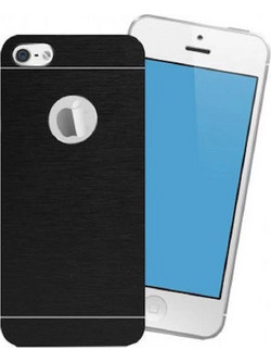 Motomo Θήκη Μεταλλική Απλή Για Apple iPhone 6 / 6s Plus Μαύρο