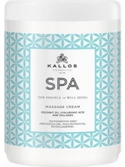 Kallos Spa Massage Κρέμα Σώματος Μασάζ 1lt